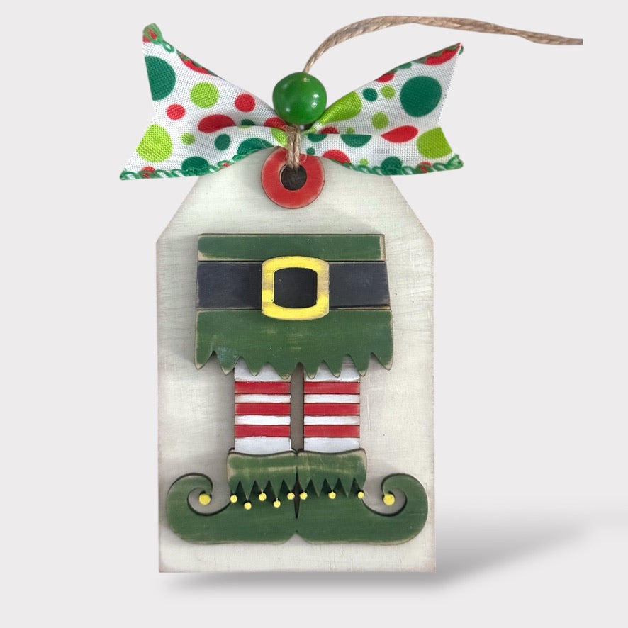 DIY Ornament Kit - Jolly Elf Legs