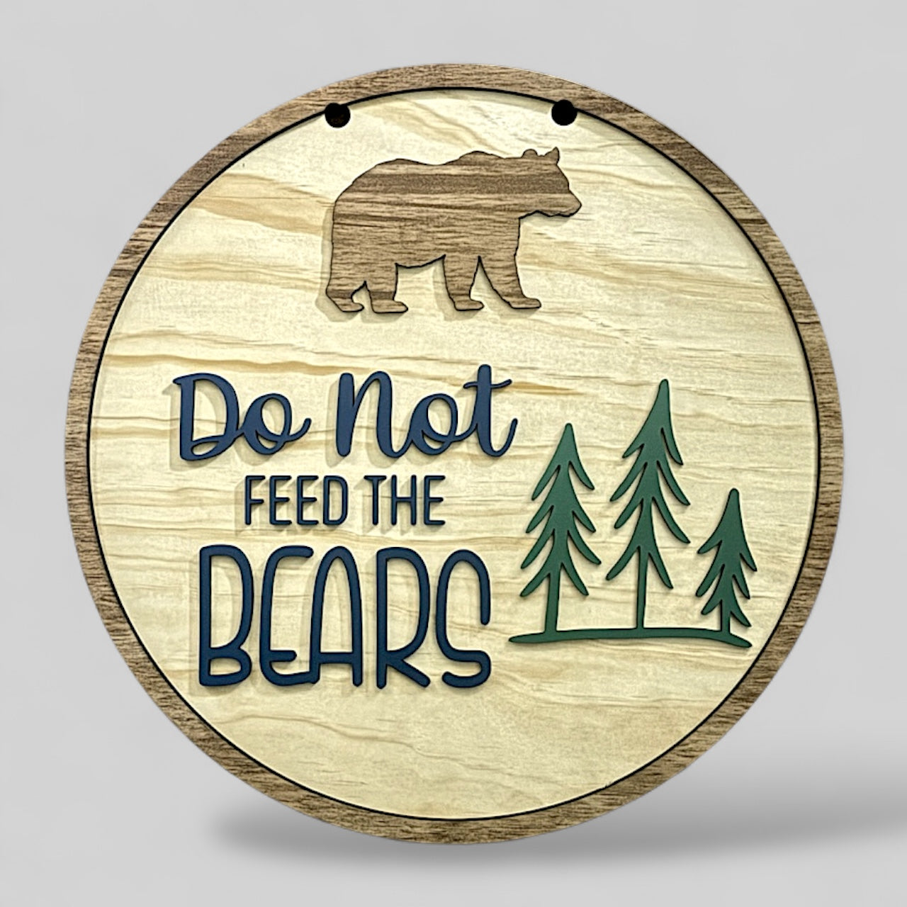 Welcome to the Lake handmade laser wood decor 96 and Birch