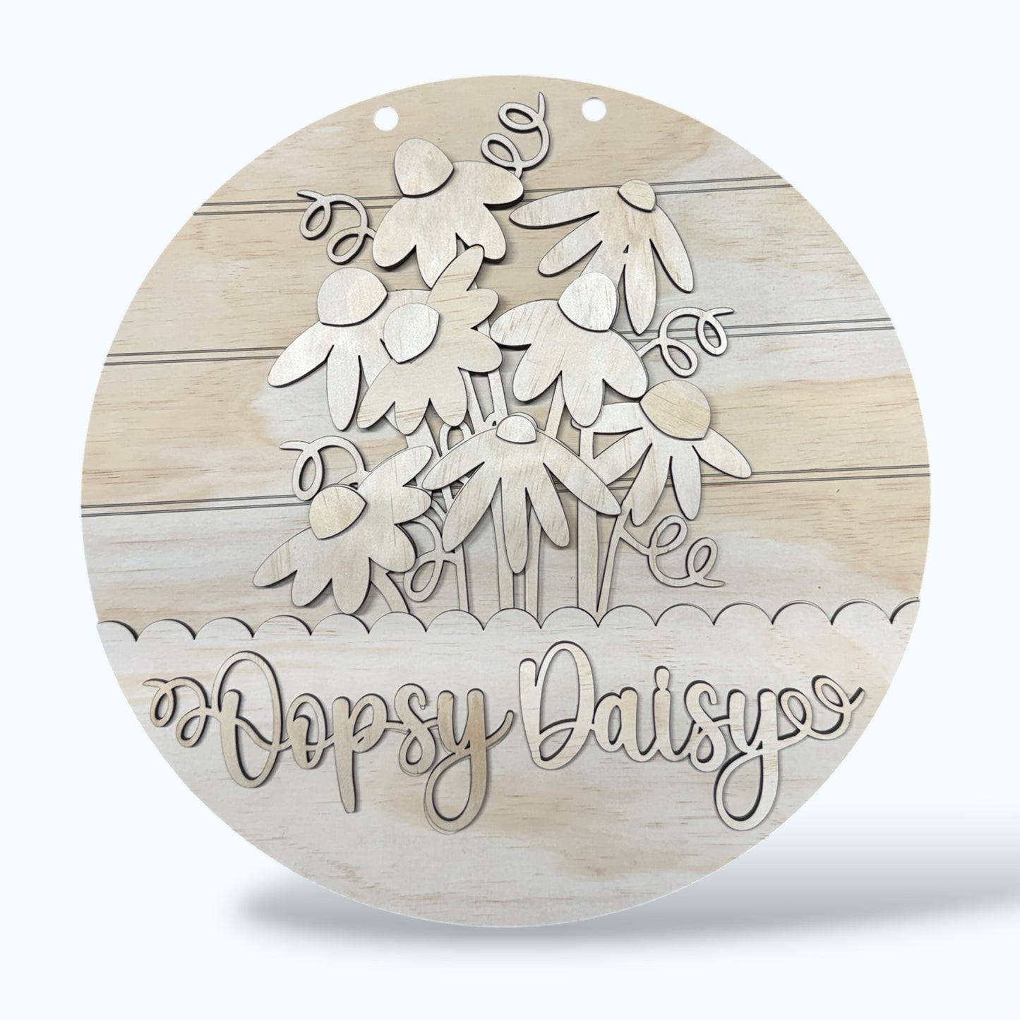 Oopsy Daisy handmade laser wood decor 96 and Birch