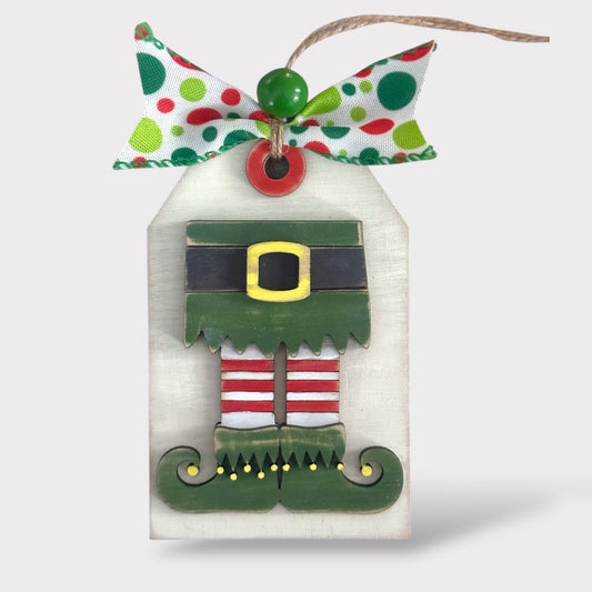 DIY Ornament Kit - Jolly Elf Legs