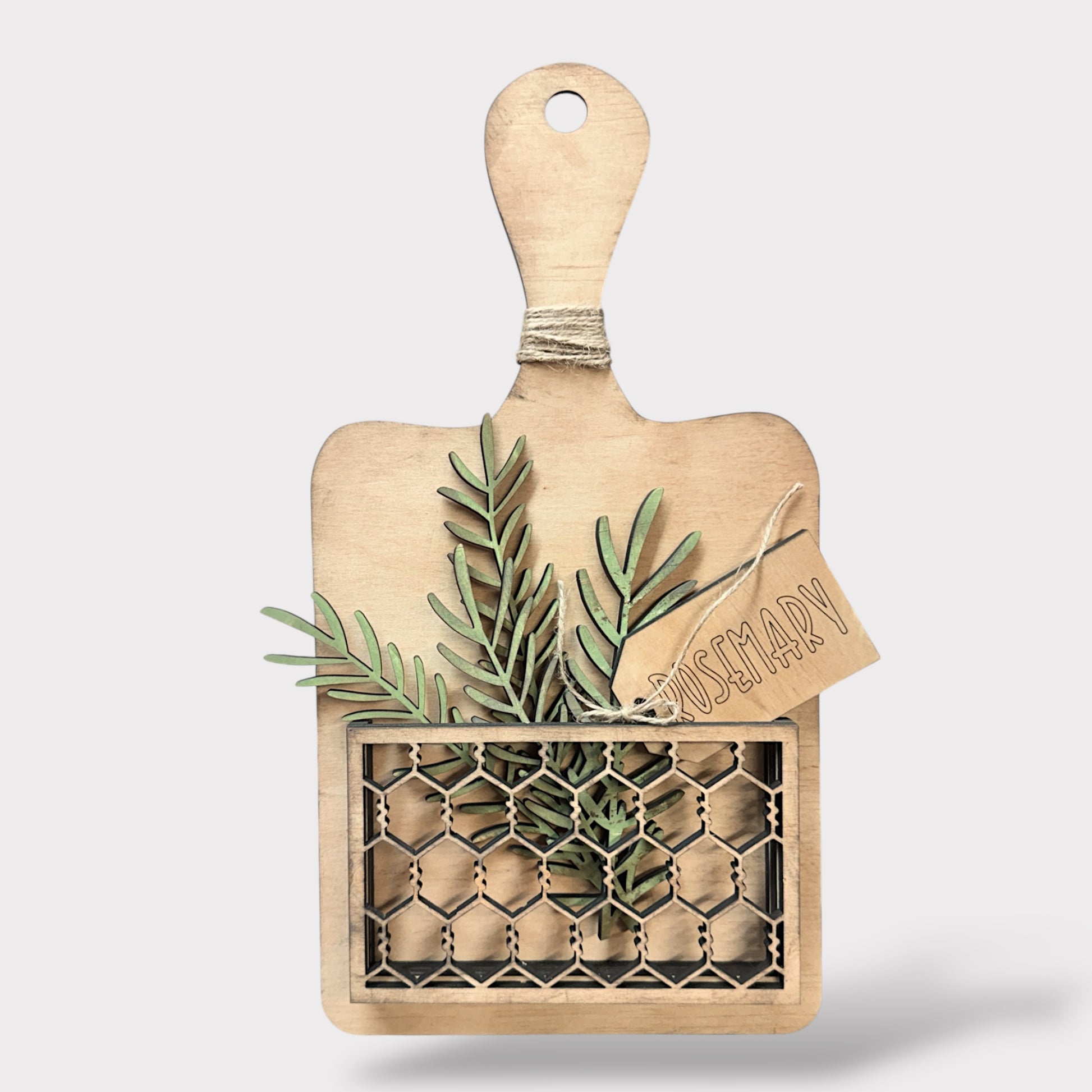 Cutting Board with Insert handmade laser wood decor 96 and Birch