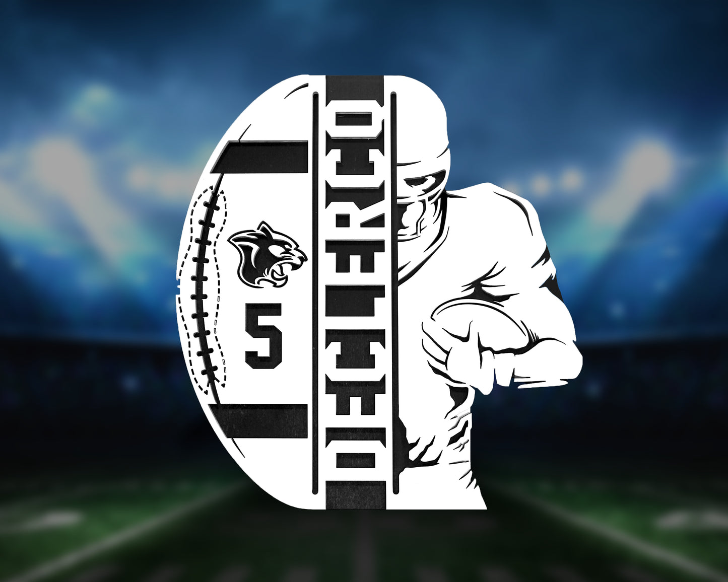 96 & Birch - Player / Black/White