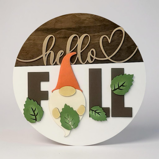 Hello Fall Gnome