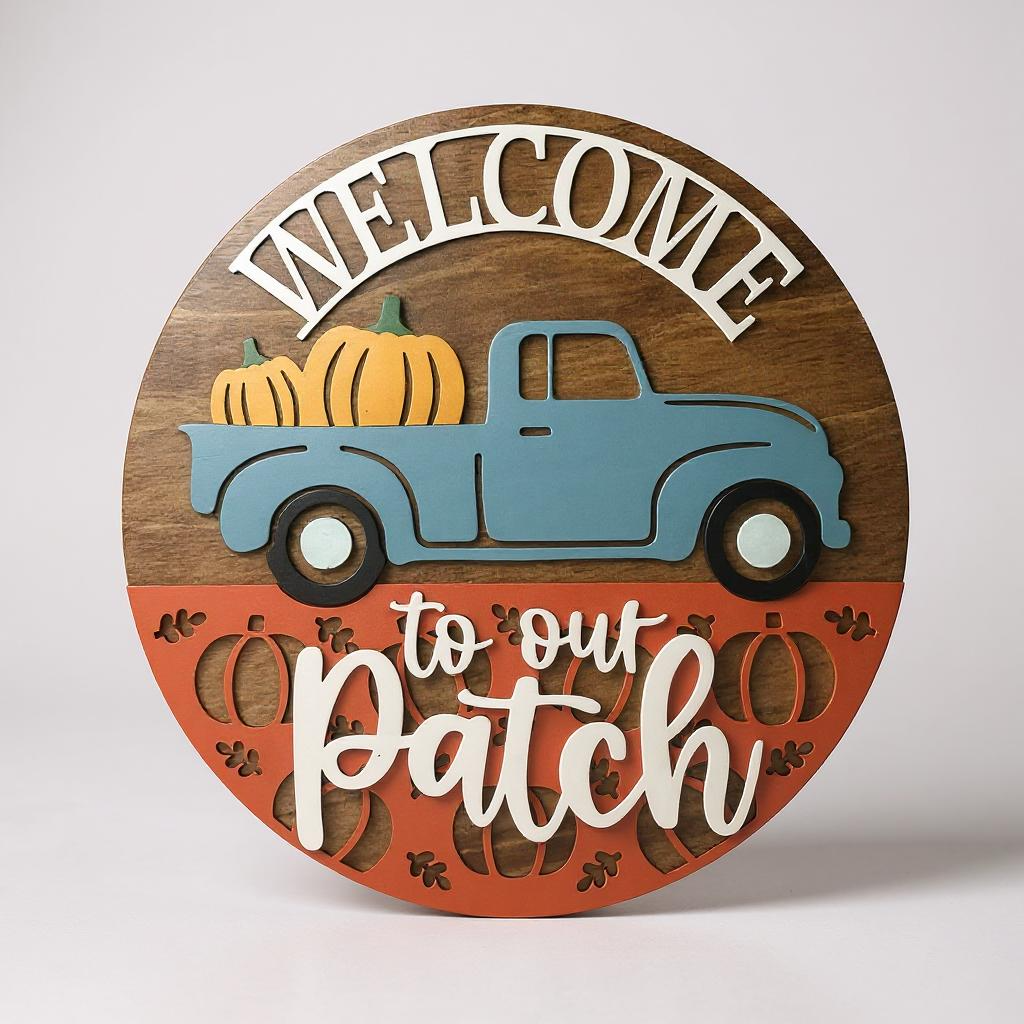 Welcome to our Patch handmade laser wood decor 96 and Birch