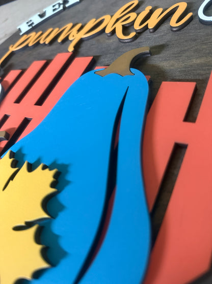 Hey There Pumpkin Fence