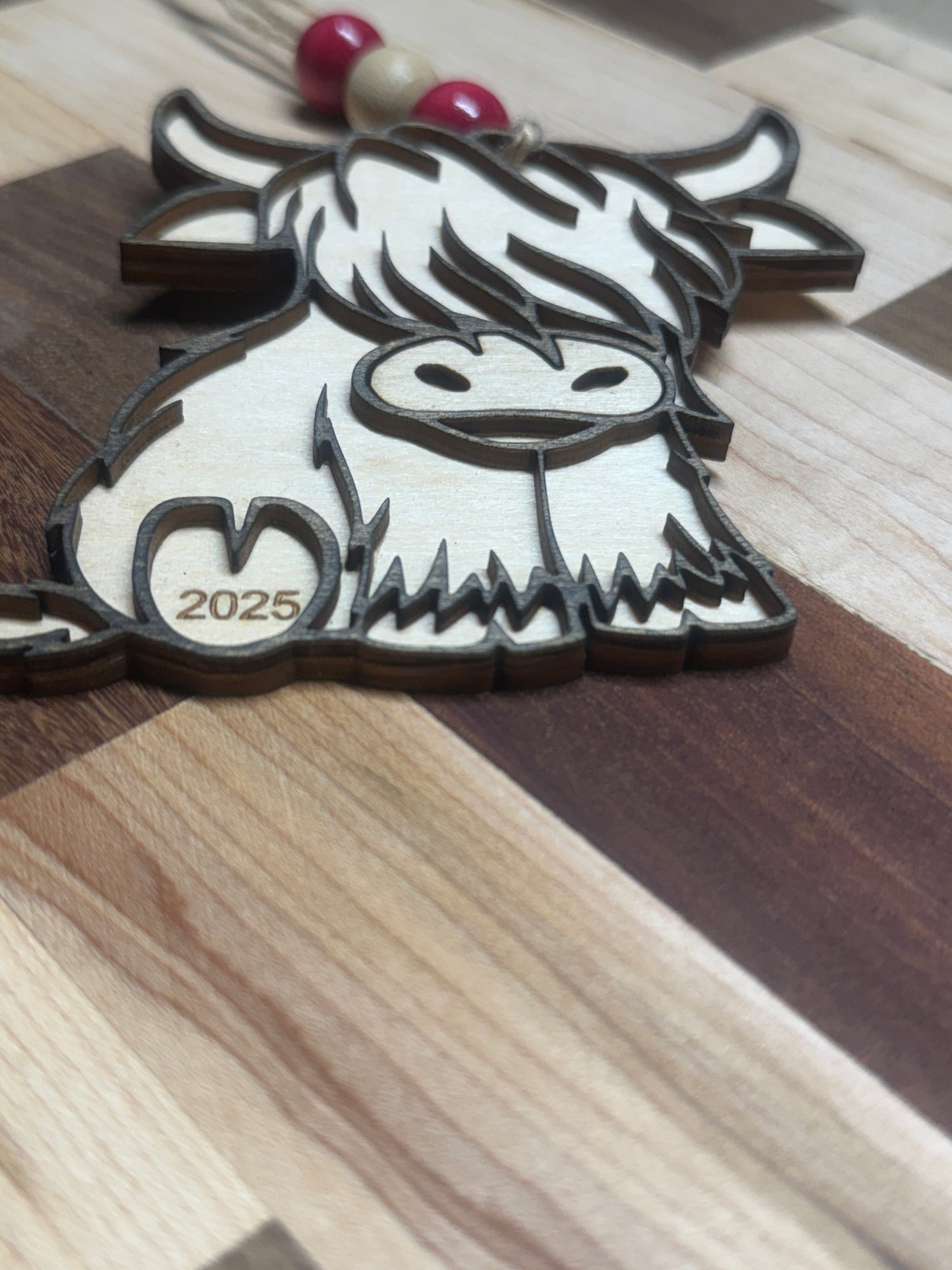 Highland Cow Ornament