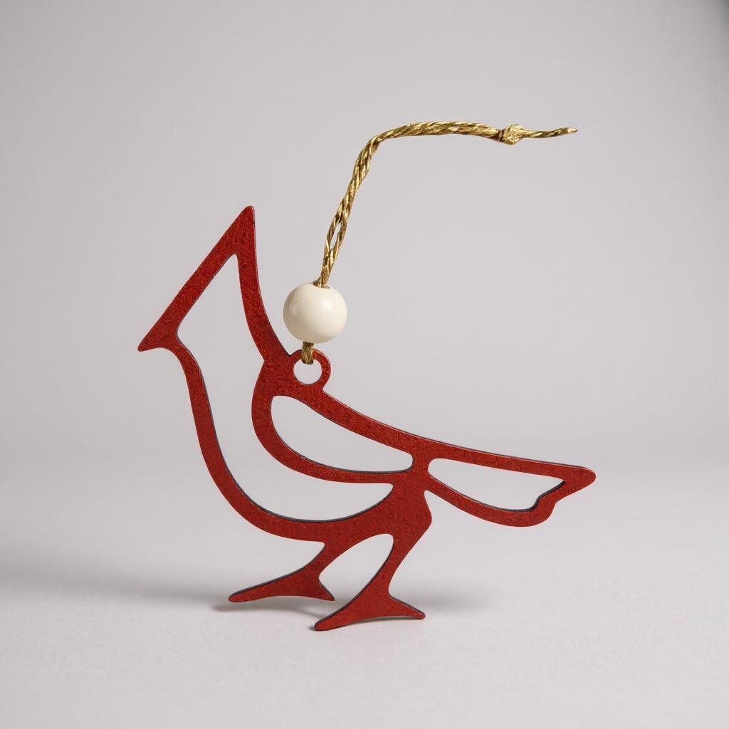 Cardinal Ornament