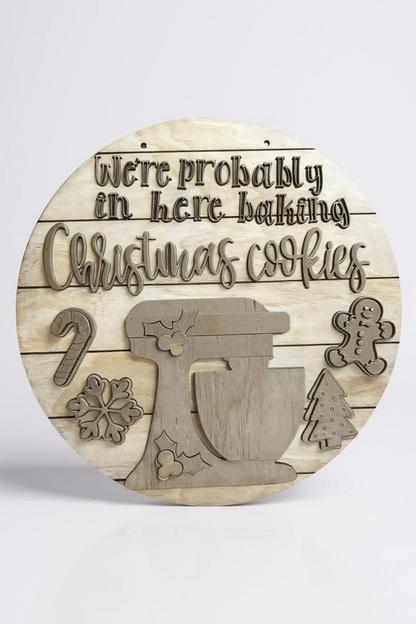 Probably In Here Baking handmade laser wood decor 96 and Birch