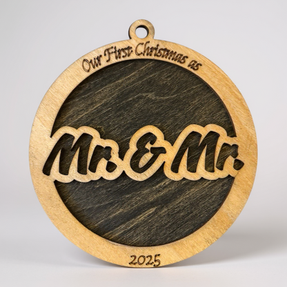 First Christmas As Ornament