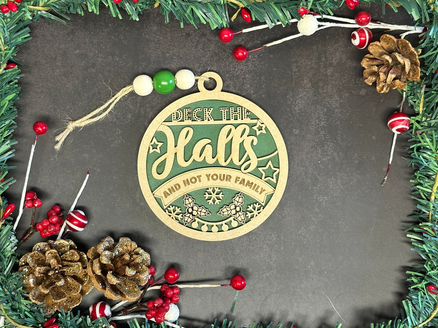 96 & Birch - Deck The Halls / Red