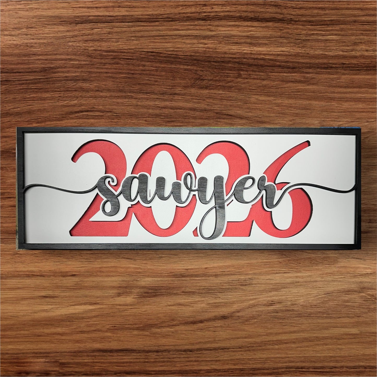 Grad Name and Year Sign