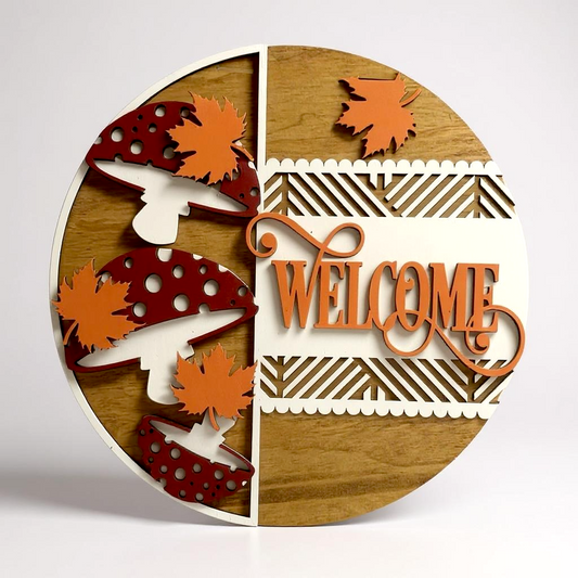 Welcome Fall Mushrooms