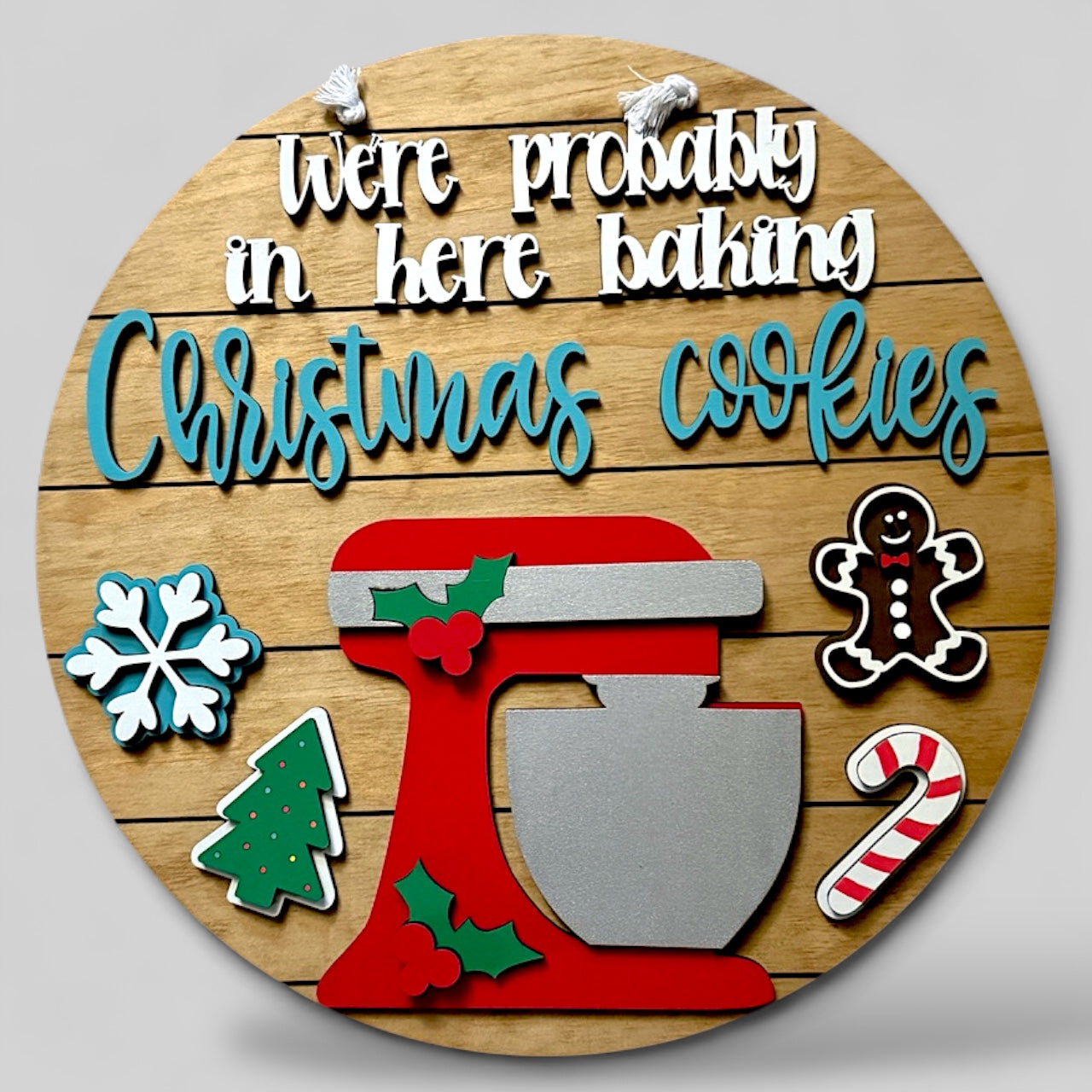 Probably In Here Baking handmade laser wood decor 96 and Birch