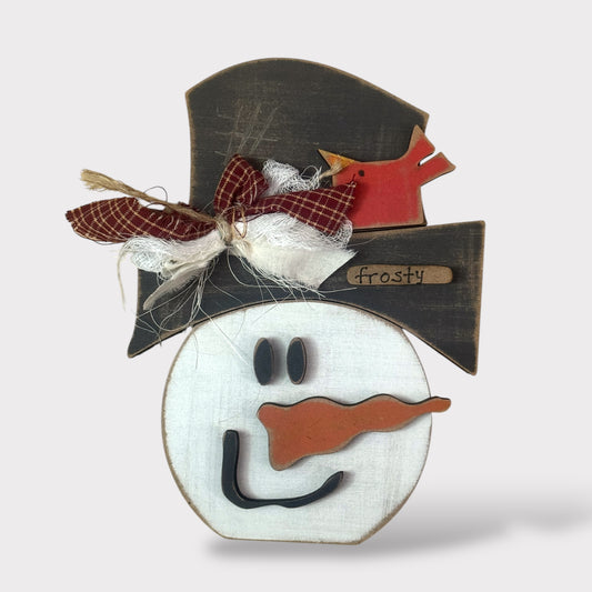 Wonky Snowman Shelf Sitter