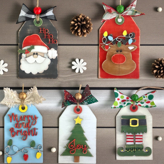 DIY Craft Kit - Tag Ornaments