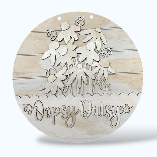 Oopsy Daisy handmade laser wood decor 96 and Birch
